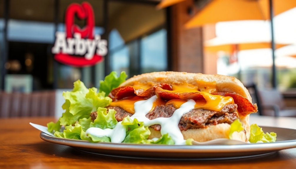 low carb meals at arby s