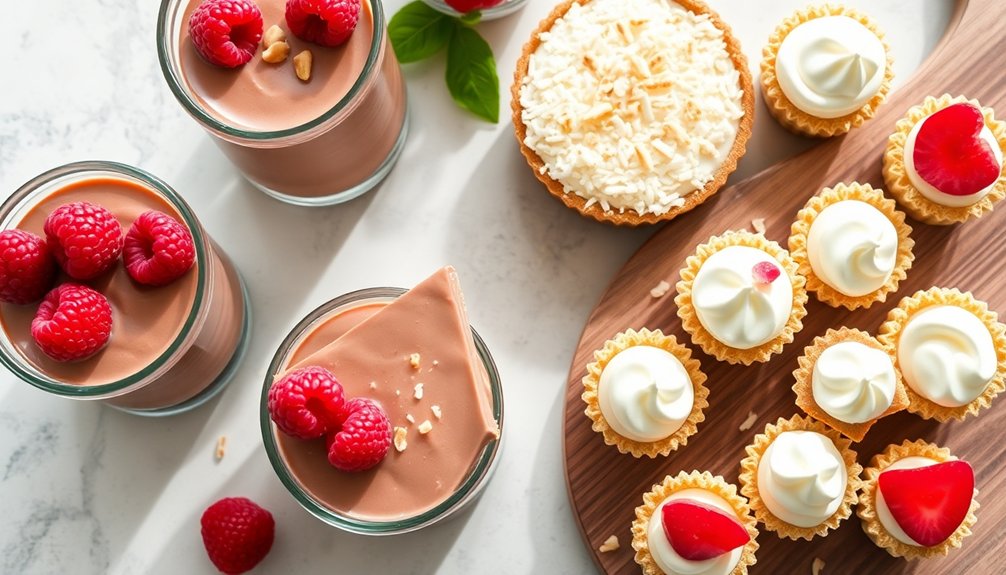 quick no bake keto desserts
