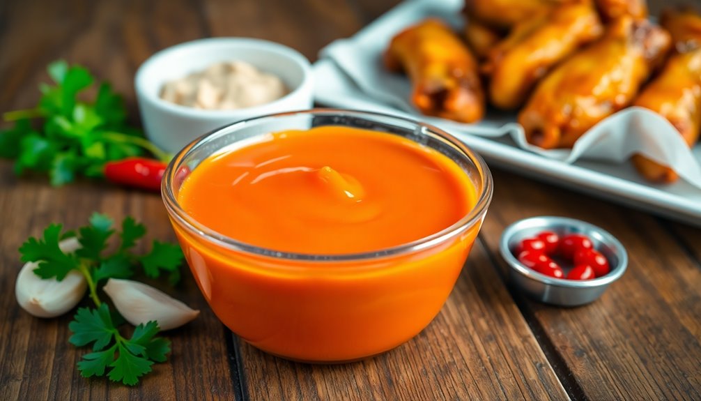 buffalo sauce spicy customizable condiment