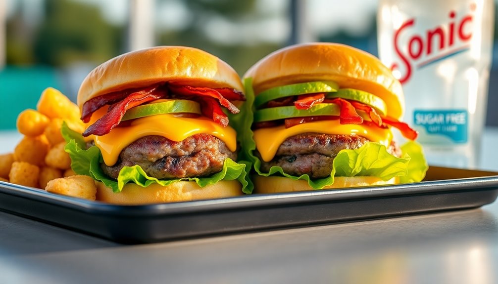 customize your bunless burger