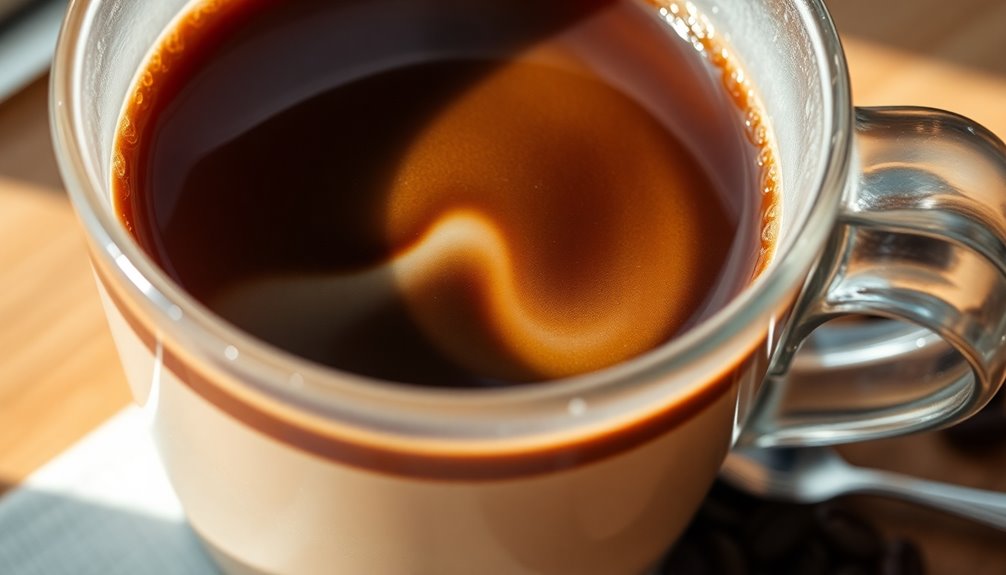 half and half keto coffee