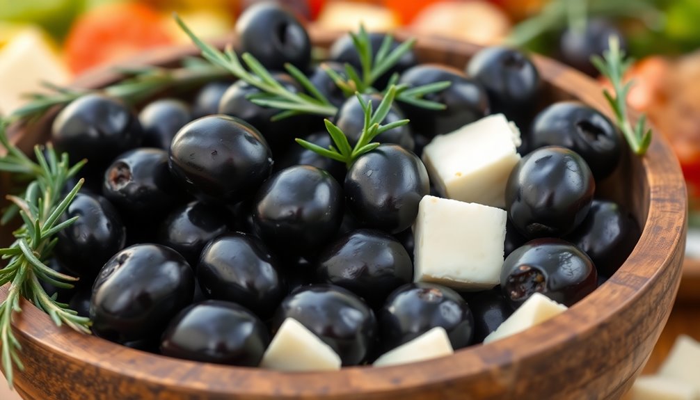 incorporate black olives creatively