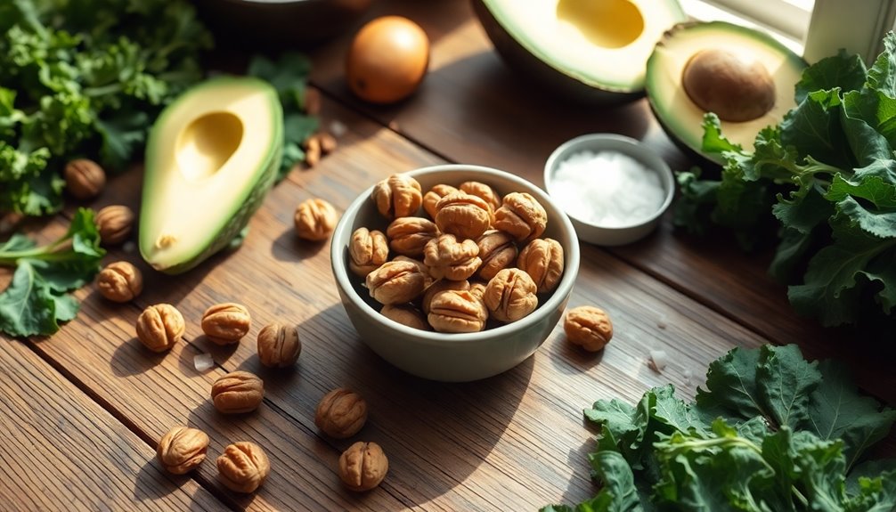 incorporate walnuts into meals