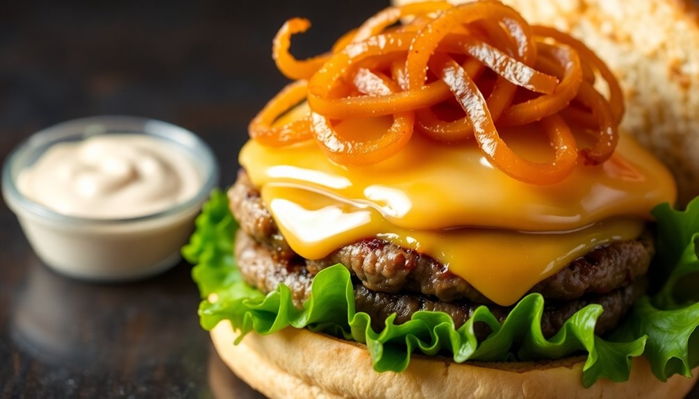 keto friendly animal style burger