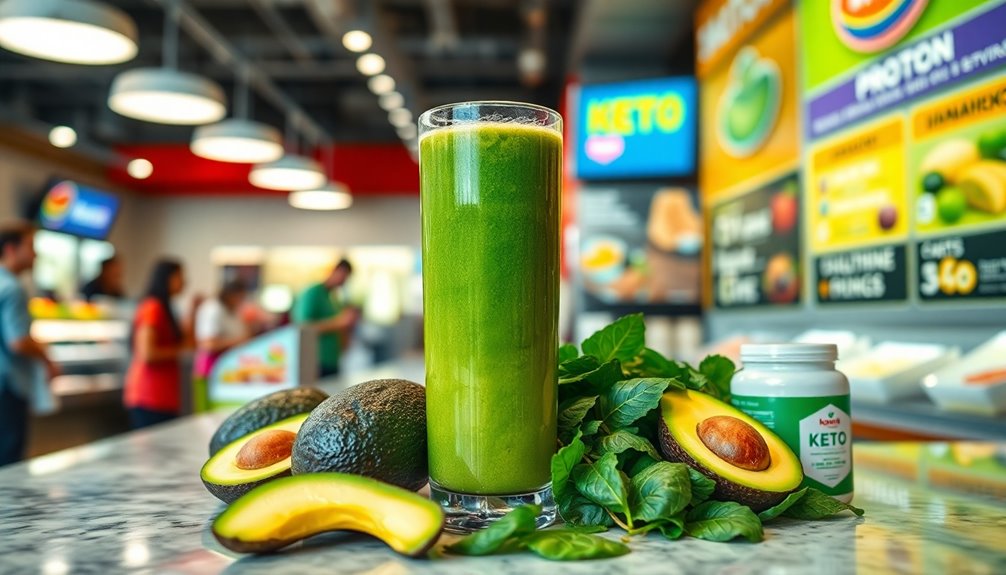 keto friendly options available