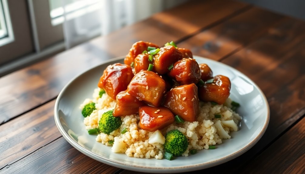 keto general tso chicken