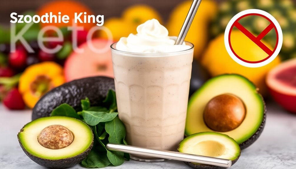 keto smoothies at smoothie king