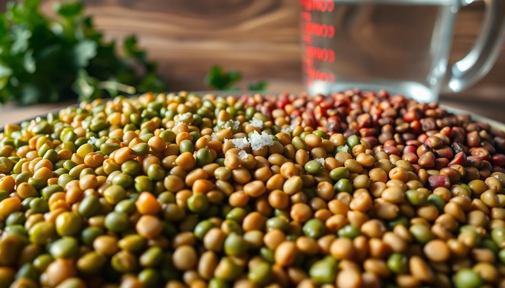 lentils carb content assessment