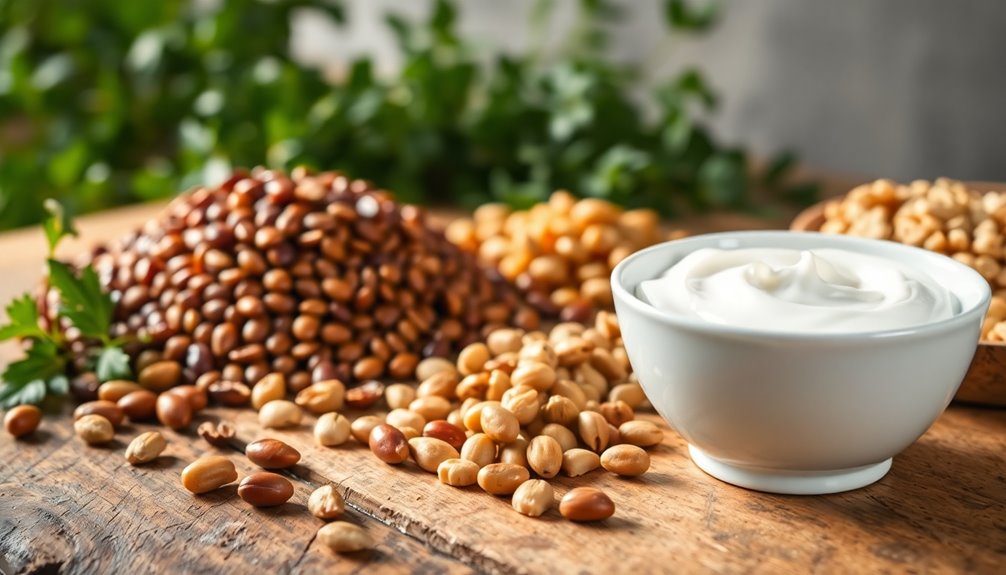 lentils high in carbs