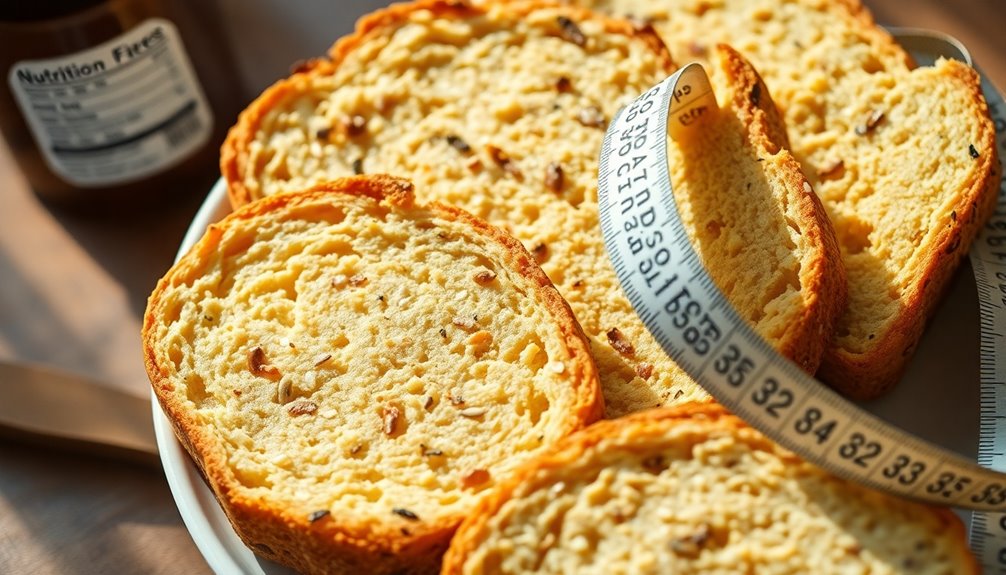 low carb bread requires moderation