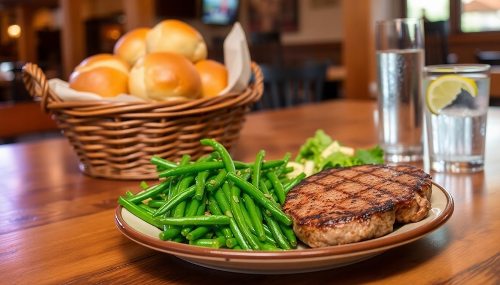 low carb dining at texas roadhouse