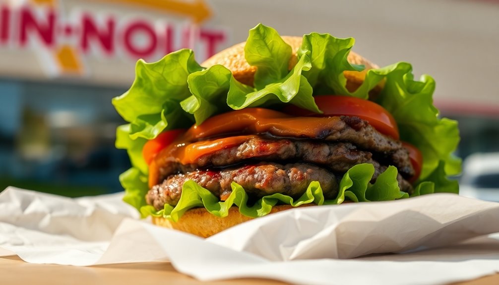 low carb flavorful burger option