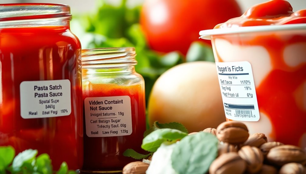 beware of hidden sugars