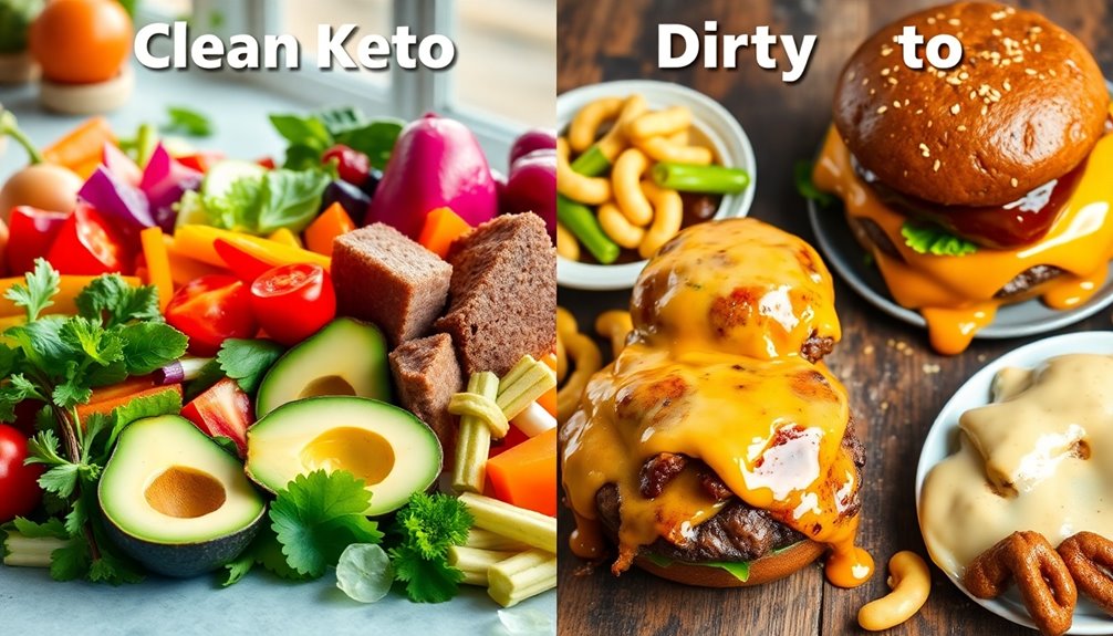keto diet comparison explained
