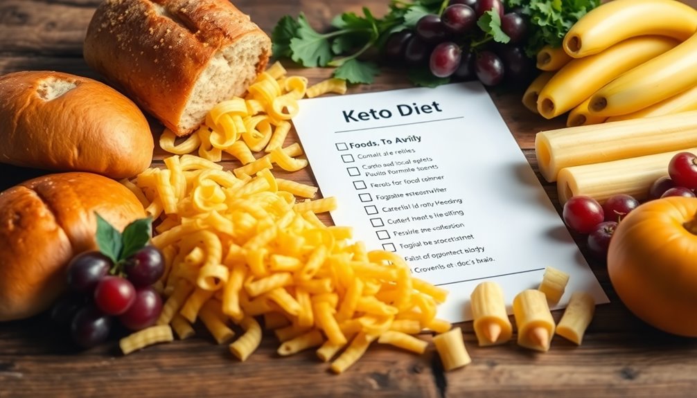 keto diet food restrictions