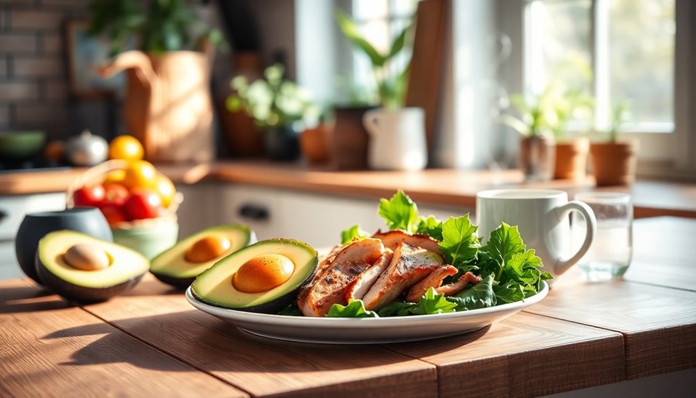 low stress keto meal planning