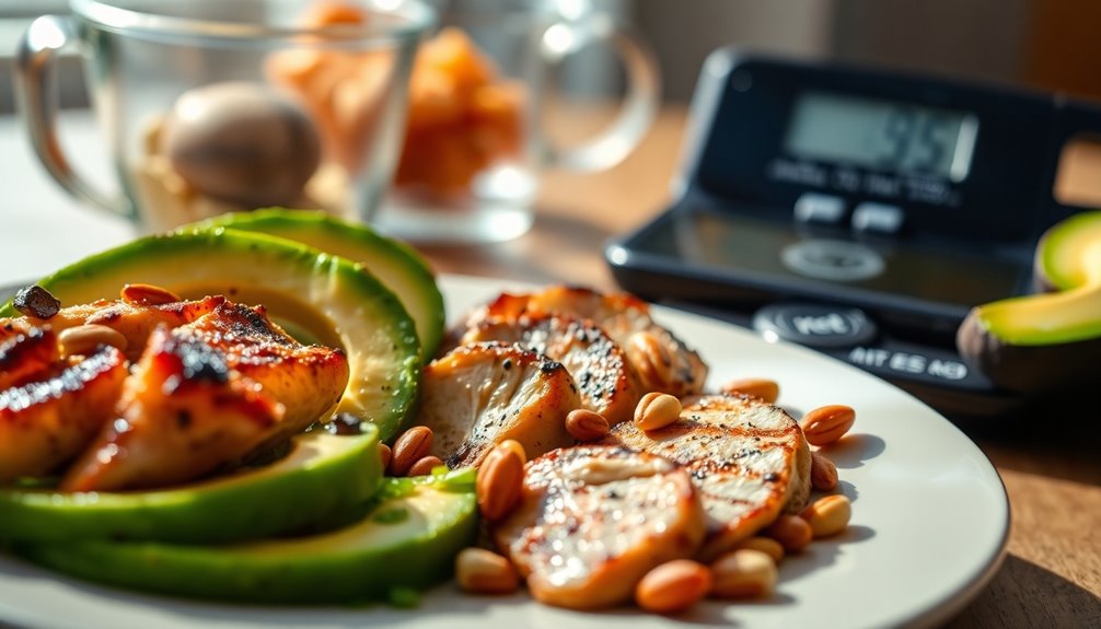 mindful keto portion control
