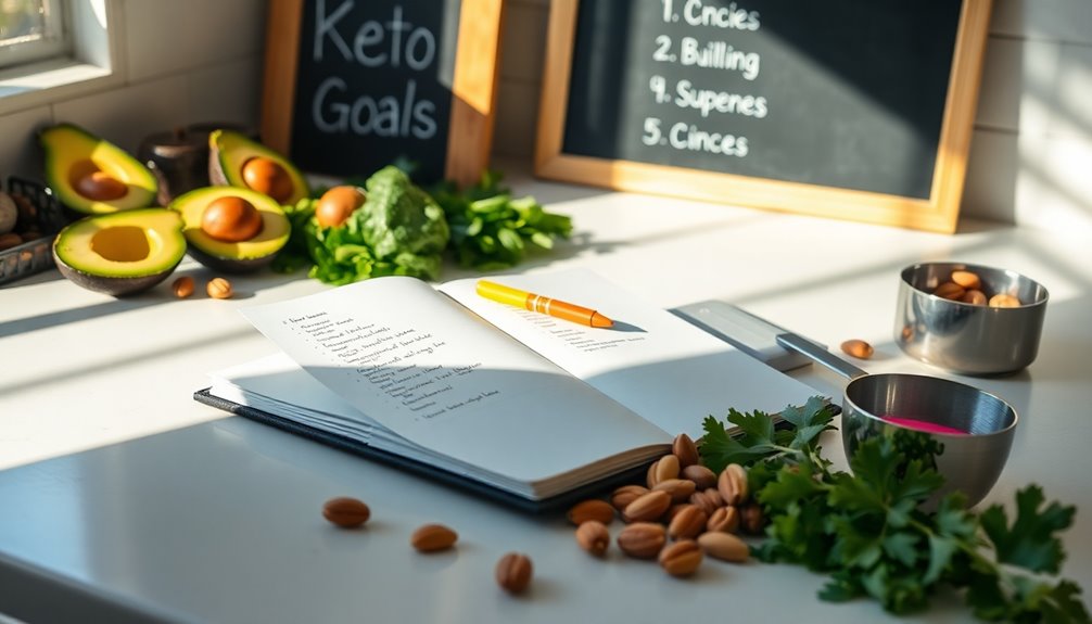 set clear keto goals