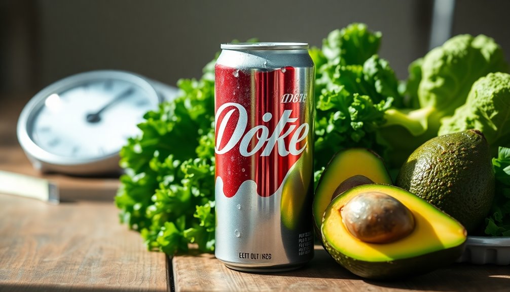 diet coke appetite disruption