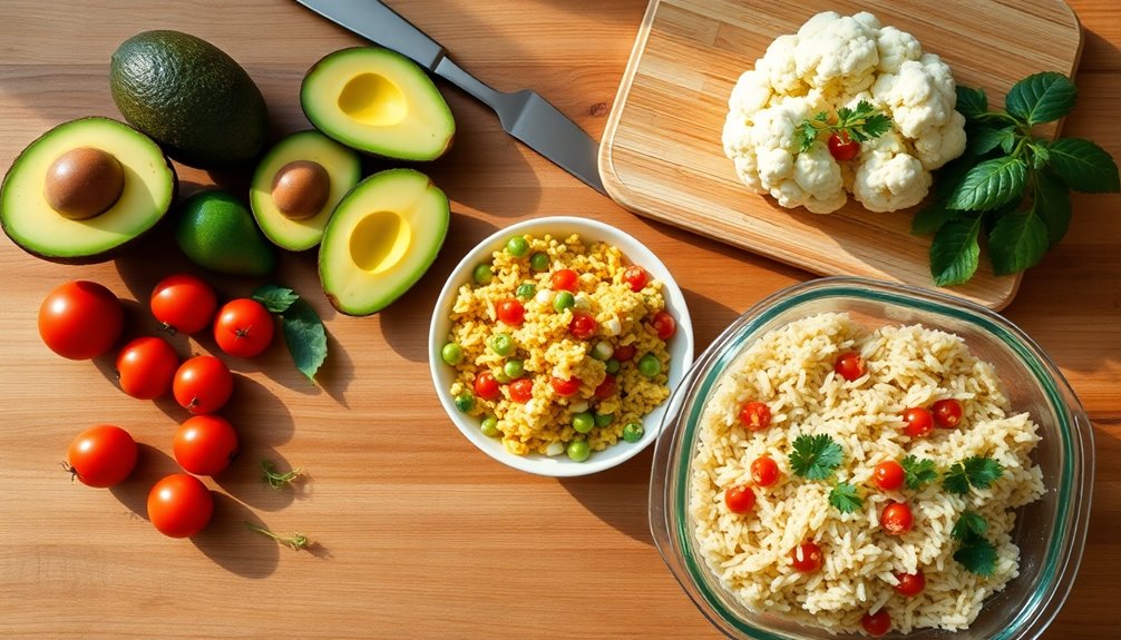 efficient keto meal prepping