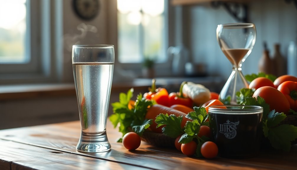 fasting triggers ketone production