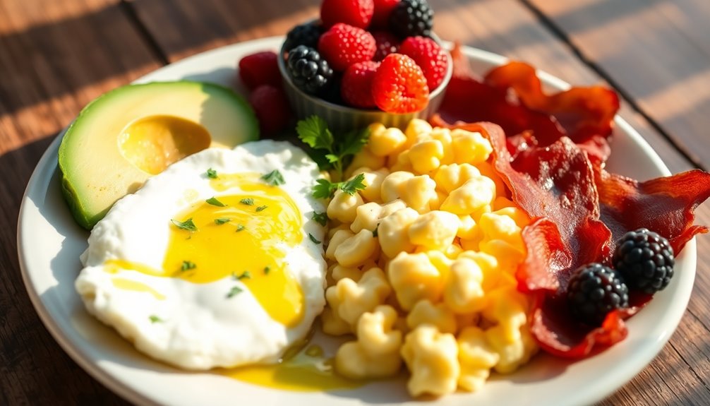 keto breakfast macronutrient balance