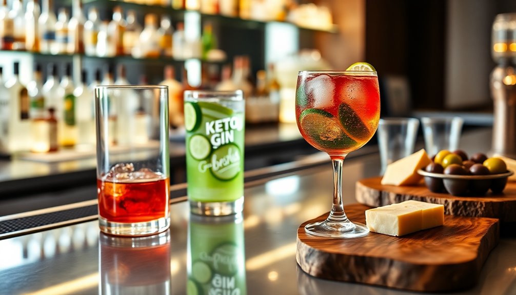 keto friendly alcohol options