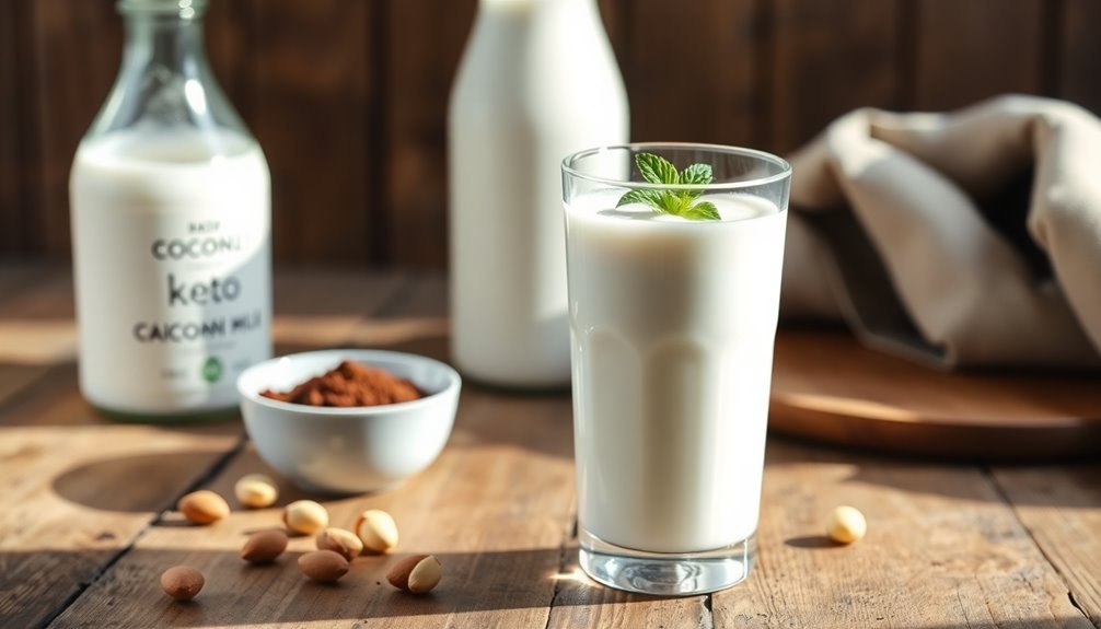 keto friendly milk options