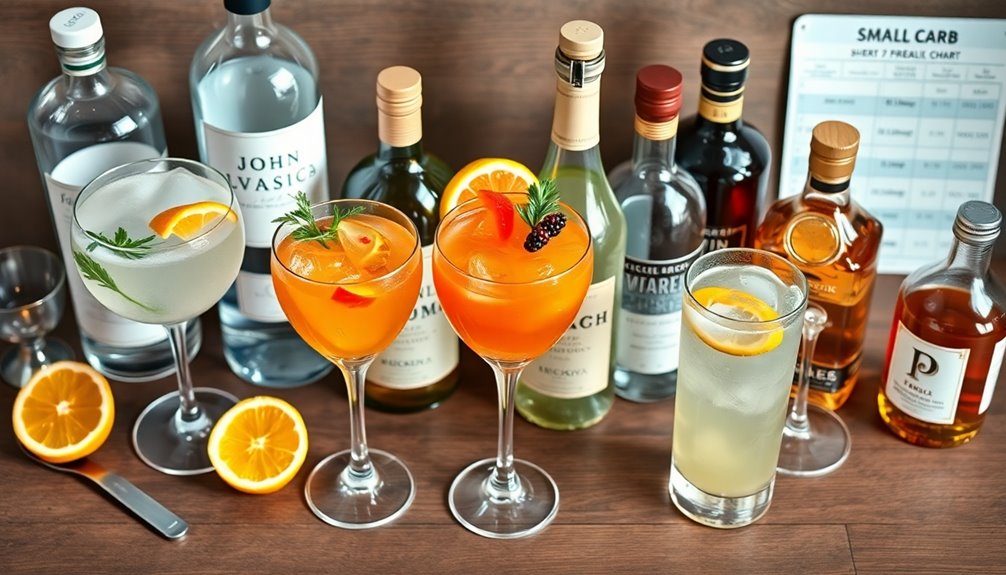 low carb alcohol options available