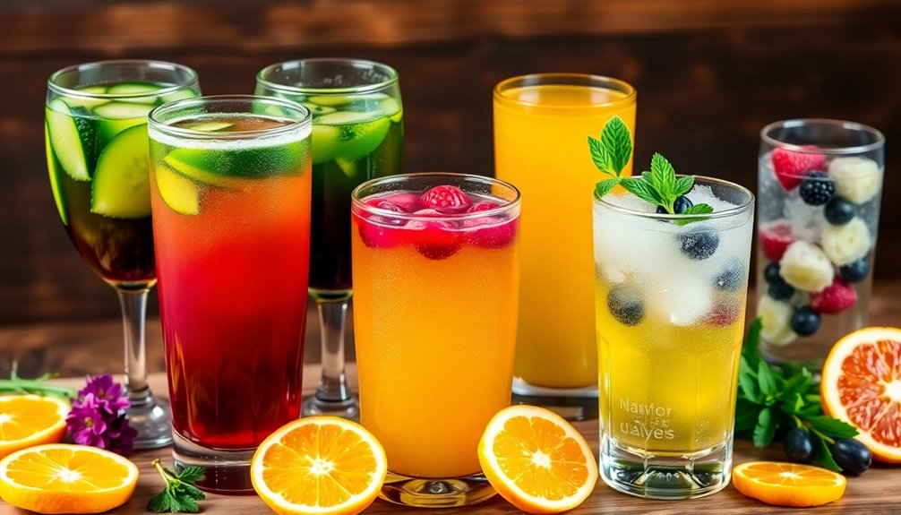 low carb beverage options available