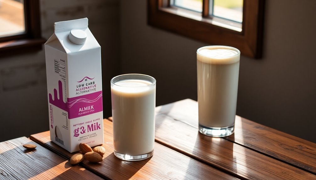 low carb dairy alternatives benefits