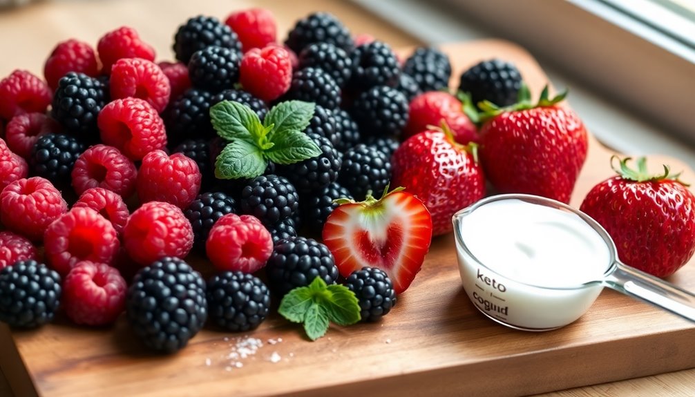 low carb fruit incorporation tips