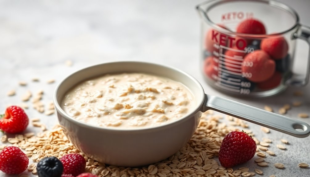 oatmeal high carbs low keto