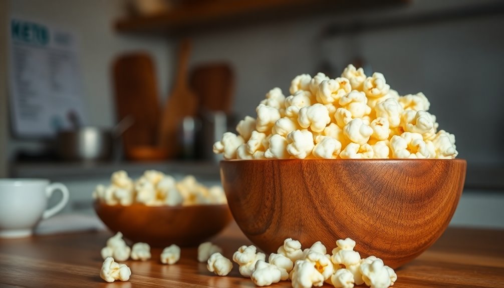 popcorn low calorie fiber rich snack
